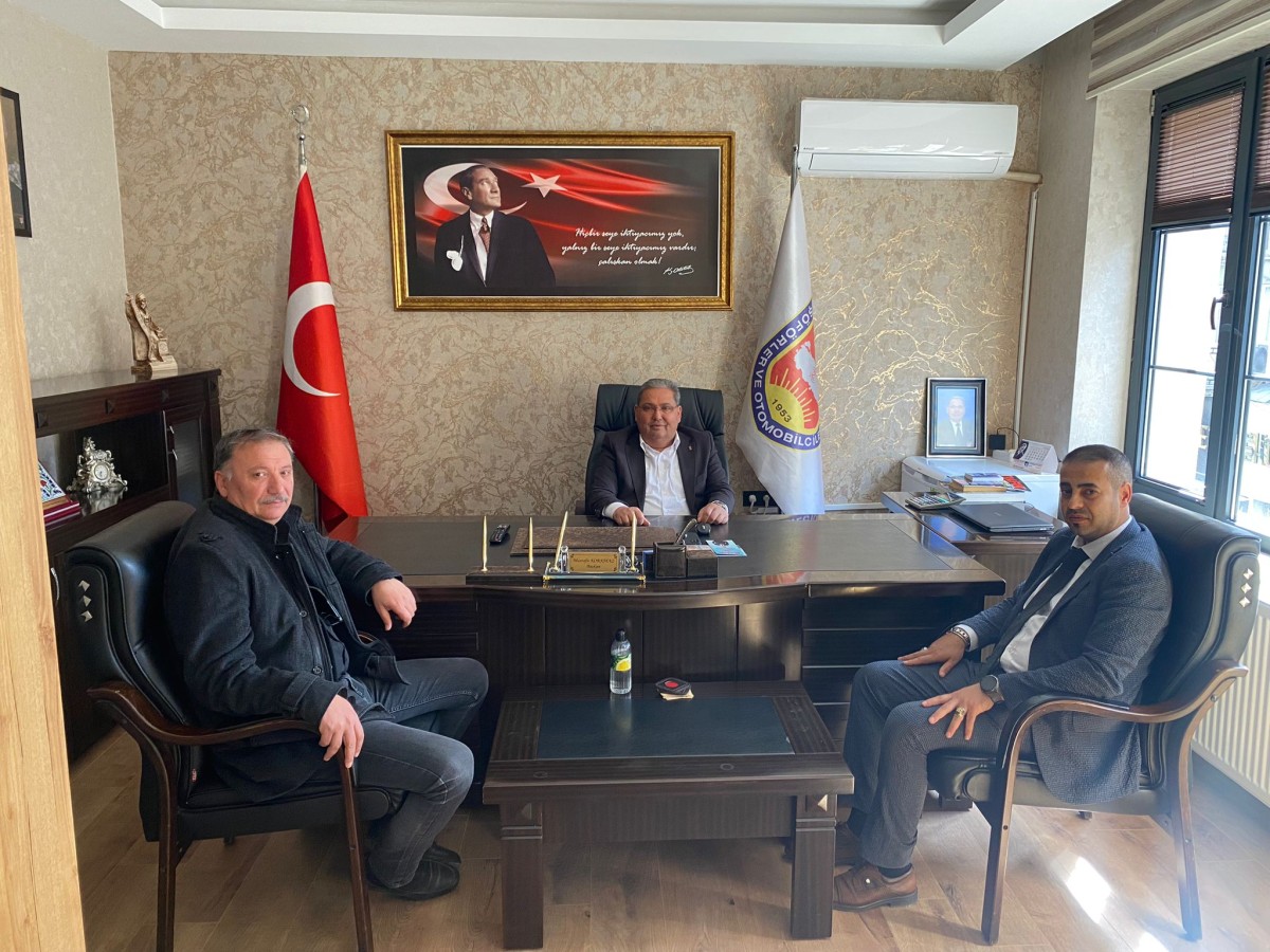 Uşak Belediye Başkan Adayı Mehmet Kahveci, Esnaf Odalarını Ziyaret Etti