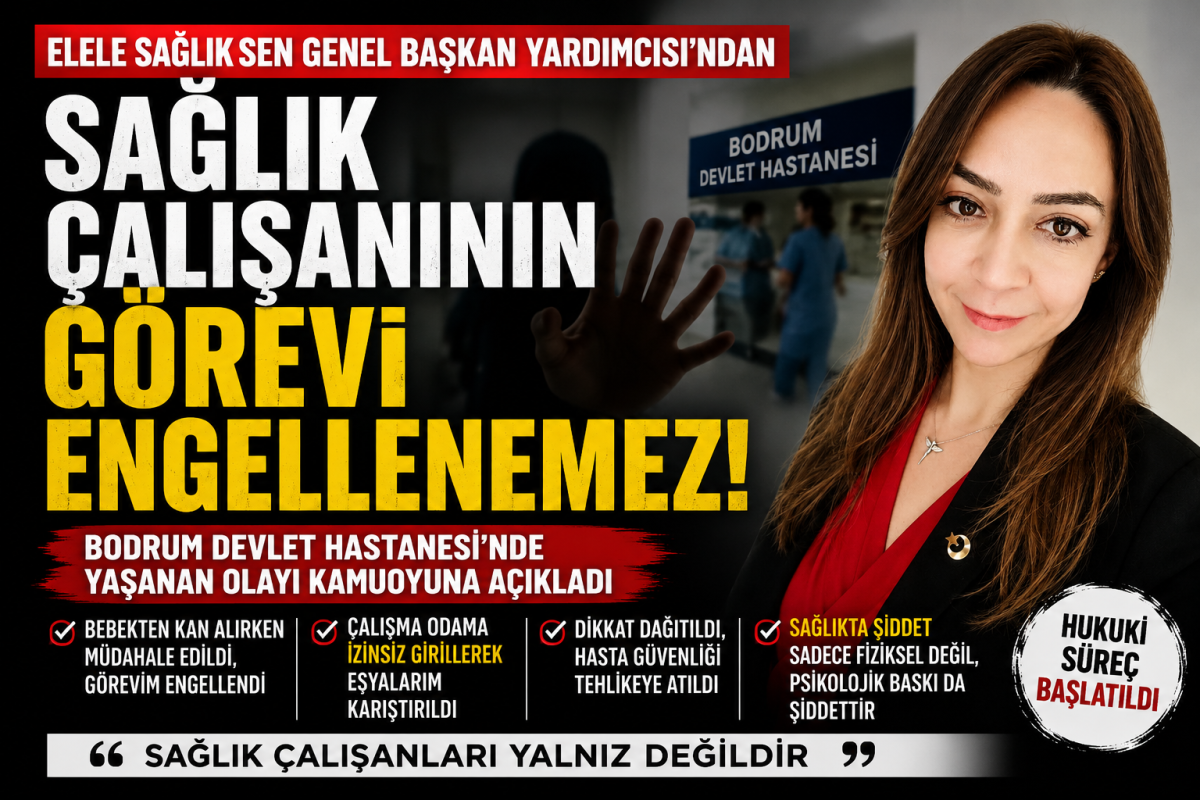 Sağlık Çalışanının Görevinin Engellendiği İddiası: Sendikadan Sert Tepki